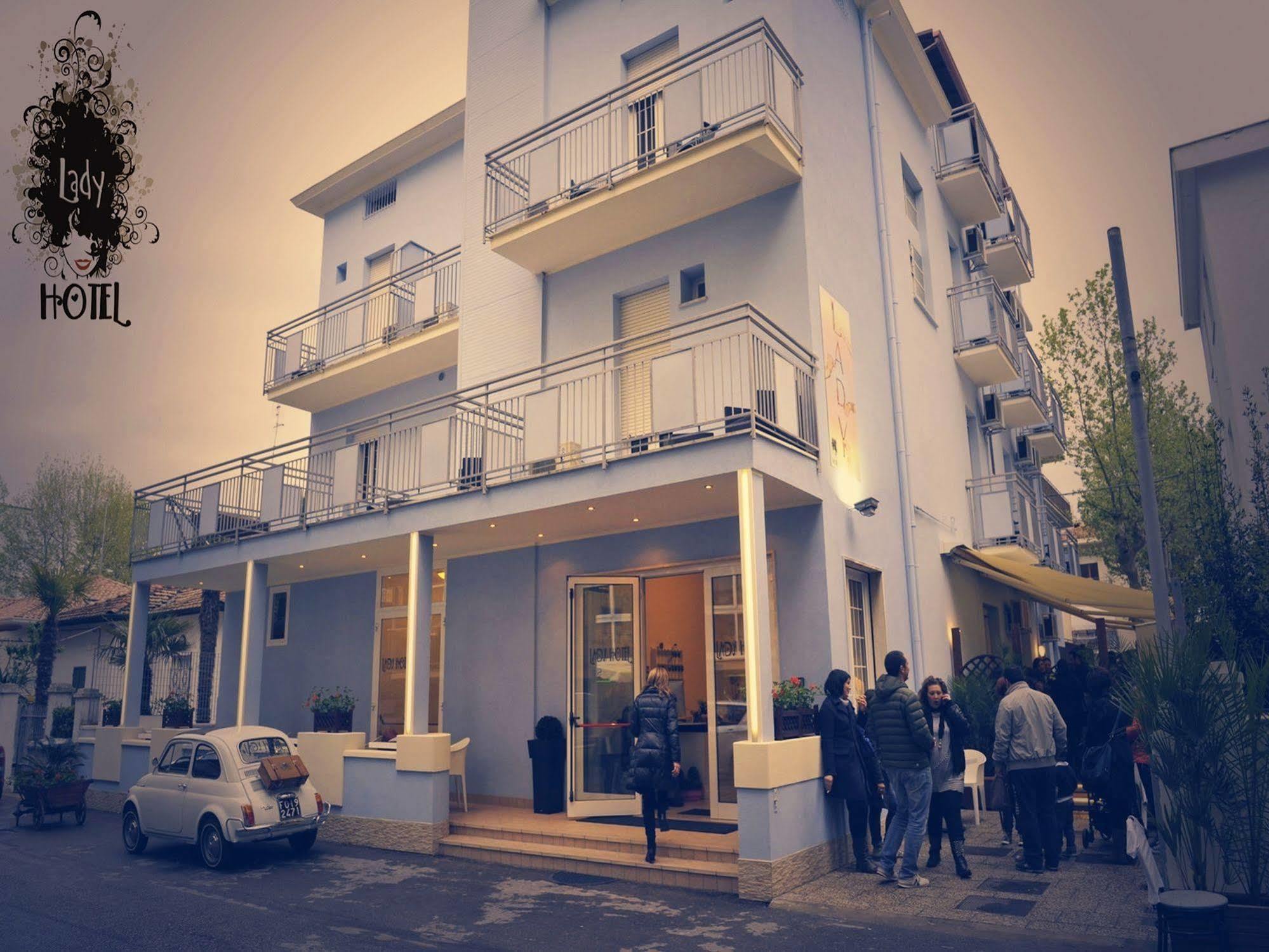 Hotel Lady ريميني المظهر الخارجي الصورة